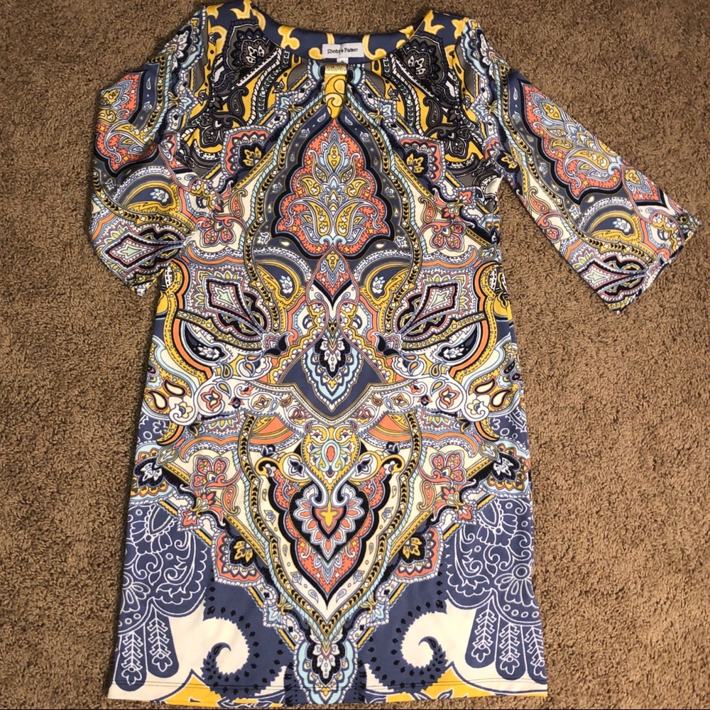 Shelby Palmer colorful tunic dress - Picture 2 of 8
